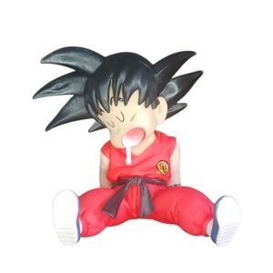 Anime Hero Action Figure - Red and Black